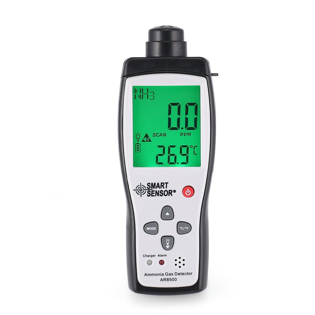 1 Handheld NH3 Gas Detector Sound Light Alarm