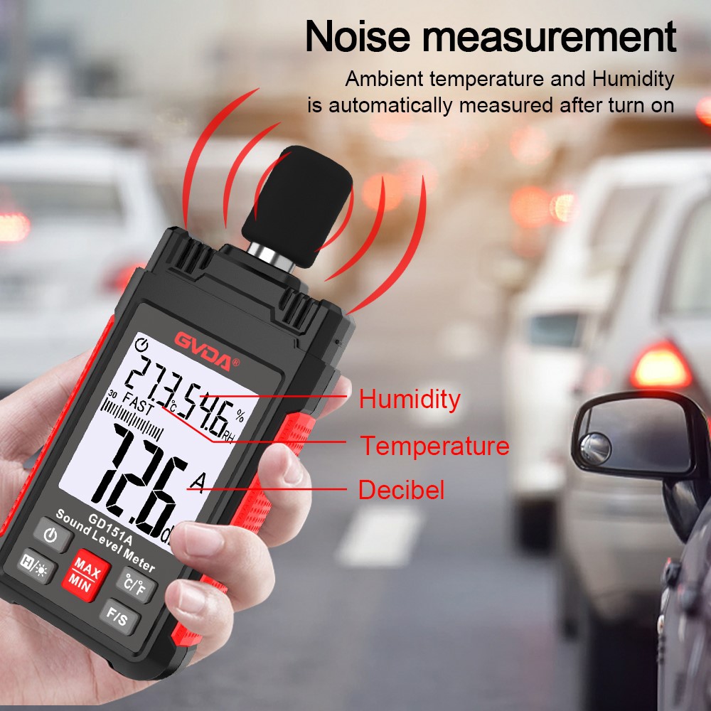 Handheld sound Meter