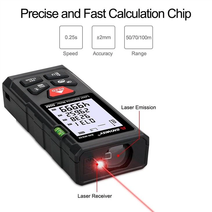 Laser Distance Measuring Tool 100m