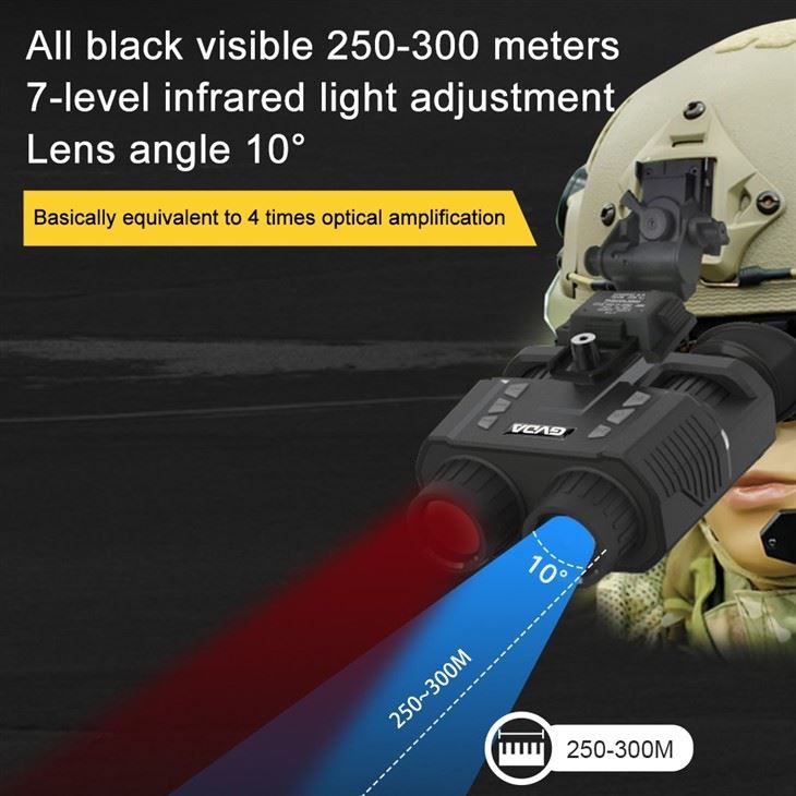 Helmet 3D Night Vision Glasses Binoculars