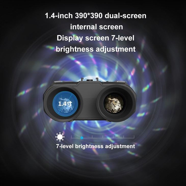 Helmet 3D Night Vision Glasses Binoculars