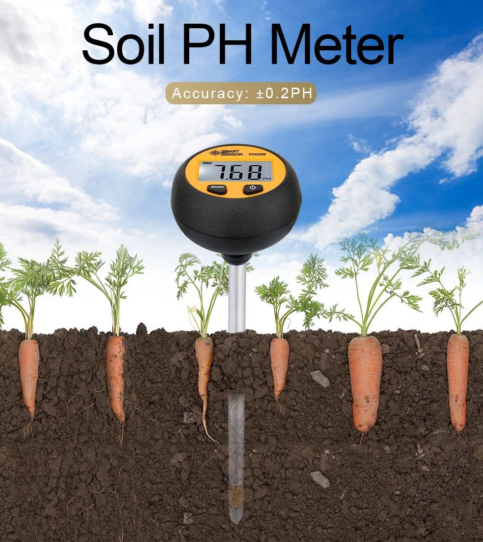 Bruksanvisning for PH328 Soil ph meter måleverktøy