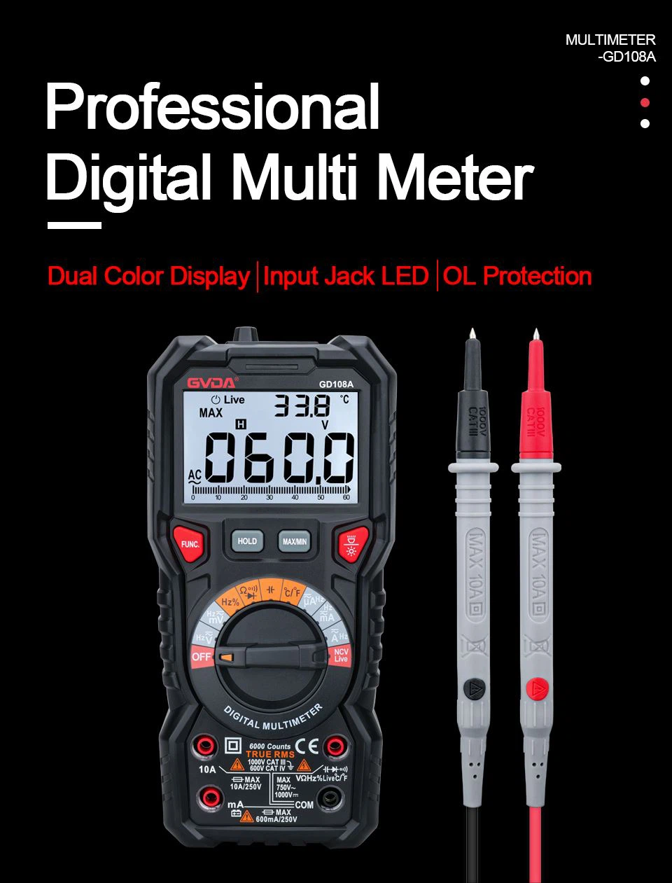 Hva kan et multimeter måle