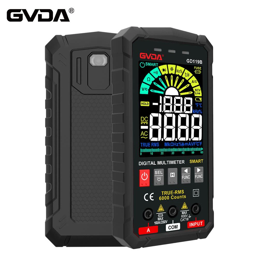 Nå utvikler GVDA en ny Digital Smart Multimter GD119B GVDA GD119B Series Digi...