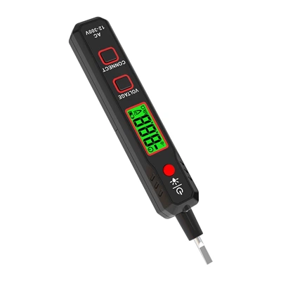 Slik bruker du den digitale LCD-skjermen Induksjonstestpenn Slik bruker du de...